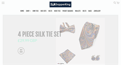 Desktop Screenshot of dapperking.com